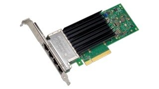 Intel X710T4LBLK network adapter – PCIe 3.0 x8 – 100M/1G/2.5G/5G/10 Gigabit Ethernet x 4